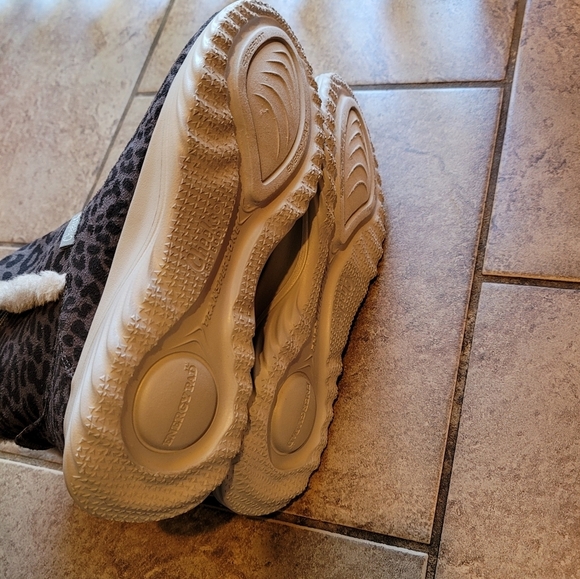 Cheeks Tony Little Gray Cheetah Print Fit Body Sport Boots Size 9 NWT - Picture 9 of 9